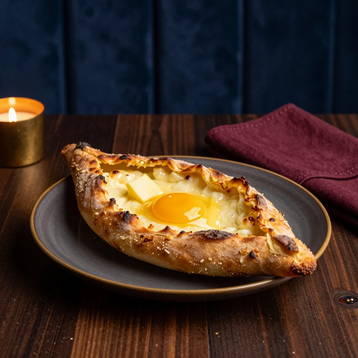 Khachapuri adjaruli